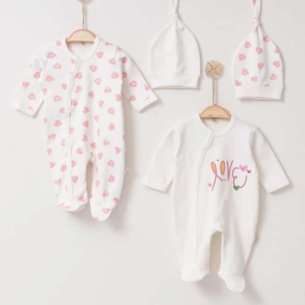 Love Baskılı 2'li Tulum