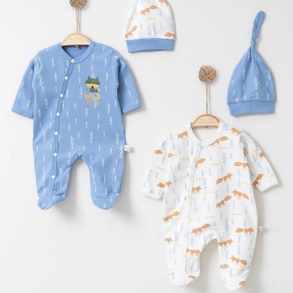 Tilki Baskılı 2'li Tulum