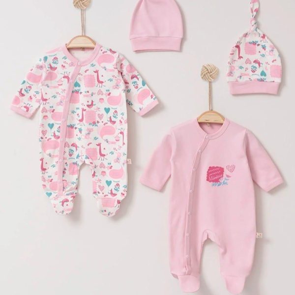 Zürafa Baskılı 2'li Tulum